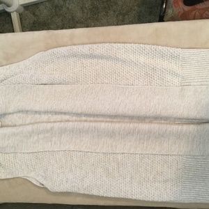 Gap open front,  long knit vest